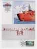 Australian Antartic Territory - 2 Buste Maximum Fdc - Cartes-maximum