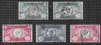 SOUTH AFRICA SUID AFRICA  BRITISH EMPIRE 1935 YT 72-75 ET 68-69 @ MI 95-96, 99 101 - Sonstige & Ohne Zuordnung