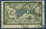 143  Type Merson 45c.  Oblitéré + - 1900-27 Merson