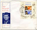 REPUBLIQUE  RWANDAISE - COB -  FDC Avec BF 5  - Cote 15 € - Kennedy (John F.)