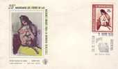 ARGENTINA 1972 - Yvert  916 - FDC - Annullo Speciale Illustrato - UNICEF - Arte - Pittura - FDC