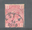 Timbre No 38 Cachet Simple Cercle AMBULANT EST 4  --  6/916 - 1883 Léopold II