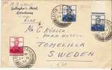 Irl009/ Todestag William Brown, Admiral, Tarif Korrekt N. Schweden24.9.57 - Lettres & Documents