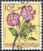 Pays : 131,1 (Congo Belge)  Yvert Et Tellier  N° :  302 (o) - Gebraucht