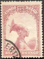 Pays : 131,1 (Congo Belge)  Yvert Et Tellier  N° :  175 (o) - Used Stamps