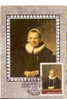 Maxi Card Fdc Rembrandt - Rembrandt