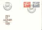 FDC Suisse 1961 Damaged (SEE SCAN) - 1961