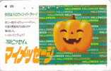 Télécarte Japon Fête - HALLOWEEN Citrouille - Japan Phonecard 02 - Weihnachten