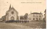 REF MK RD NO 273-  HAUTE VIENNE - Mezieres Sur Issoire -place De L Eglise -belle Animation - - Meziere Sur Issoire