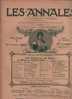 LES ANNALES 19 SEPTEMBRE 1909 - POLE NORD COOK PEARY - VENISE RAVENNE - EMBARRAS DE PARIS - MAROC ESPAGNOLS - Algemene Informatie