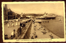 CPSM 06 NICE La Promenade Des Anglais Et Le Palais De La Jetée - Vita E Città Del Vecchio Nizza