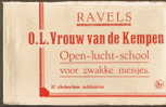 Ravels O L Vrouw Van De Kempen  Openlucht School Voor Zwakke Meisjes  32 Kaarten - Ravels