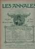 LES ANNALES 26 DECEMBRE 1909 - LEOPOLD II ROI DES BELGES - ALBERT Ier - JEAN AICARD - CHAMPIGNONS ... - Testi Generali