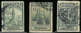 MADEIRA..1925..Michel # 1-3...used...Zwangszuschlagsmarken. - Madère