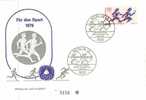 Germany / Berlin -  Mi-Nr 596/597 FDC (U389)- - 1971-1980