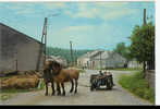 GEDINNE BOURSEIGNE NEUVE ATTELAGE DE CHEVAUX DE TRAIT ARDENNAIS - Gedinne