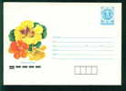 PS 1891 /  1990 Flowers GARDEN LATINKA Min Bulgaria Bulgarie Stationery Entier - Enveloppes