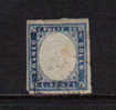 335 - SARDEGNA IV, 20 Cent Azzurro Oltremare N. 15Dc . - Sardinien