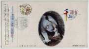 Endangered Species,Nycticebus Pygmaeus Monkey,CN 00 Fujian New Millennium Advertising Pre-stamped Card - Singes