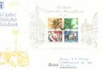 Germany / Berlin -  Block 4 FDC (U404)- - 1971-1980