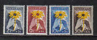 PD119 - OLANDA 1949 , Croce Rossa  Serie 509/512 *** - Nuovi