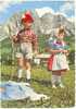 Italie.Montagnes.Enfants En Costume Traditionnel.1959. - Groupes D'enfants & Familles