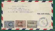 HONDURAS VF 1953 AIR MAIL COVER PROGRESO, YORO To PHILADELPHIA - Honduras