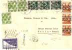 WRW049 / JEIA-Briefvorderseite Nach Brasilien 1.7.48 - Covers & Documents