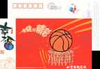 Basketball,  Pre-stamped Postcard - Basketbal