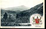 Brand New PPC, Early 1900´s - Ben Lomond From Above Aberfoyle - With Colours Mac Gregor Armorial ! - Stirlingshire