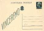 I-Rs004/   ITALIEN -  Sassone 3/Michel  P110, Ungebraucht ** - Entiers Postaux