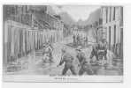 72 // FL / MAMERS, Illustration, Catastrophe Cyclone Juin 1904, Rue Cinq Ans, Le Sauvetage, - Mamers