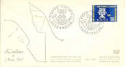 SUISSE 1960:N°641 FDC.Année Mondiale Du Réfugié.Dessin De Jean Cocteau. - Rifugiati