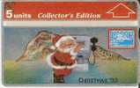 TARJETA DE NAVIDAD DE GIBRALTAR DE SANTA CLAUS NUEVA-MINT (CHRISTMAS) - Navidad