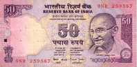 INDE   50 Rupees   Non Daté (1997)  Pick 90b   Sans Lettre  Signature 88    ***** QUALITE  VF++ **** - Indien