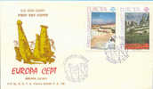 FDC Europa Turquie Y&T 2184-85 - 1977