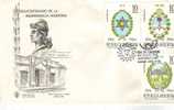 ARGENTINA 1966 - Yvert  751-752-753 - FDC - Indipendenza - Stemmi - FDC