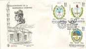 ARGENTINA 1966 - Yvert 754-755-756 - FDC - Indipendenza - Stemmi - FDC