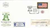 ISRAEL 1976 - Yvert 606 -FDC Registereed - Ill. Special Cancel - USA Indepemndence - FDC