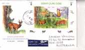 1 FDC Turkey - 1 Enveloppe Premier Jour - Animaux - Mini Sheet - Bloc Feuillet - Autres & Non Classés