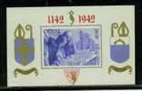 BELGIQUE BLOC N° 11 ** Tirage Prive Surch. 1142/1942 - 1924-1960