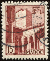 Pays : 315,9 (Maroc : Protectorat Français) Yvert Et Tellier N° :311 (o) - Used Stamps