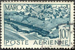 Pays : 315,9 (Maroc : Protectorat Français) Yvert Et Tellier N° :Aé 63 (o) - Airmail