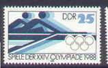 88N0039  Aviron 2799 DDR 1988 Neuf ** Jeux Olympiques De Séoul - Rudersport