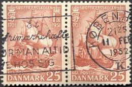 Pays : 149,04 (Danemark)   Yvert Et Tellier N° :   338 (o) Paire - Gebruikt