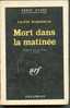 N° 807 - EO 1963 - ROBINSON - MORT DANS LA MATINEE - Série Noire