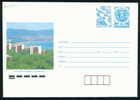 Uco+cq Bulgaria PSE Stationery 1991 SUNNY BEACH Black Sea Resort - HOTEL, Post Dove Mint/4809 - Hôtellerie - Horeca