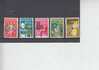 PAESI BASSI  1964 - Yvert 804/8** - Infanzia - Unused Stamps