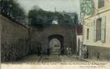 91 - ESSONNE - MONTLHERY  - PORTE BAUDRY Dite De LINAS - TRES BELLE CARTE COLORISEE VOYAGEE 1907 - Montlhery