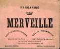 Margarine MERVEILLE - Buvard Publicitaire - Alimentos